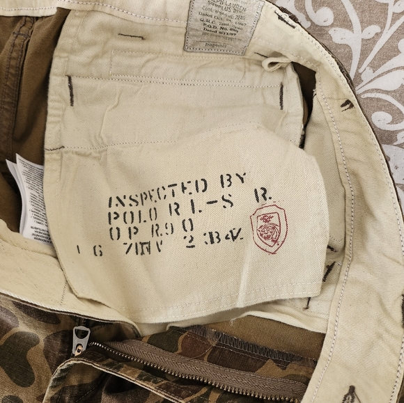 Polo Ralph Lauren Voyager Patchwork Camo Utility Cargo Pants. New with tags. - Picture 8 of 14